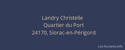 Landry Christelle