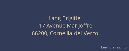 Lang Brigitte