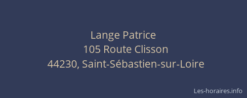 Lange Patrice