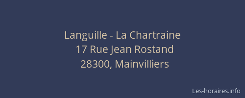 Languille - La Chartraine