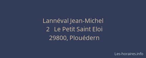 Lann&eacute;val Jean-Michel