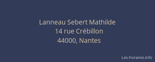 Lanneau Sebert Mathilde