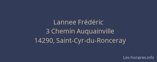 Lannee Fr&eacute;d&eacute;ric