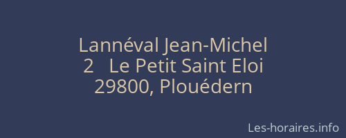 Lannéval Jean-Michel