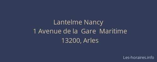 Lantelme Nancy