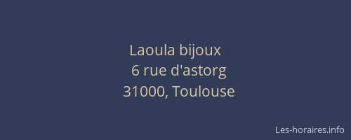 Laoula bijoux