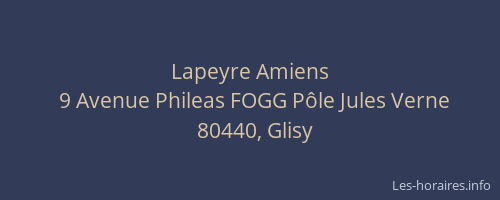 Lapeyre Amiens