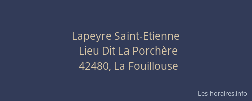 Lapeyre Saint-Etienne