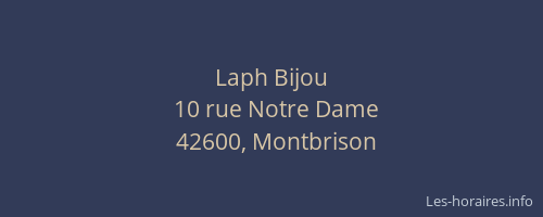 Laph Bijou