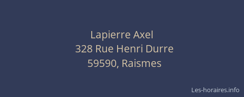 Lapierre Axel