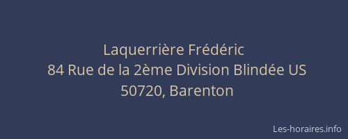 Laquerrière Frédéric