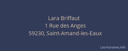 Lara Briffaut