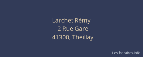 Larchet Rémy