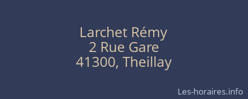 Larchet Rémy