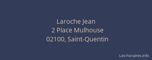 Laroche Jean