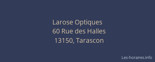 Larose Optiques