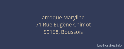 Larroque Maryline