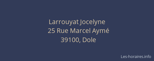 Larrouyat Jocelyne
