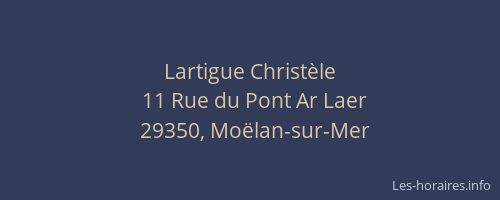 Lartigue Christèle