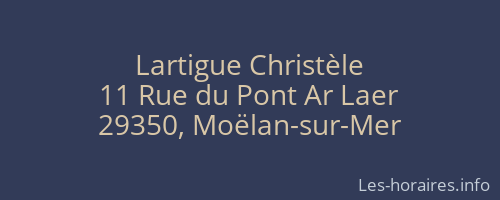 Lartigue Christèle