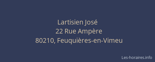 Lartisien Jos&eacute;