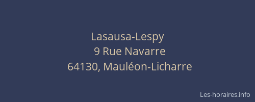 Lasausa-Lespy