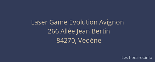 Laser Game Evolution Avignon