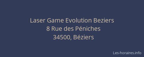 Laser Game Evolution Beziers
