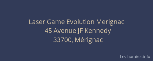 Laser Game Evolution Merignac