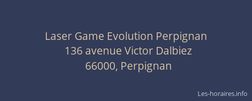 Laser Game Evolution Perpignan