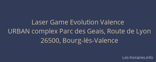 Laser Game Evolution Valence