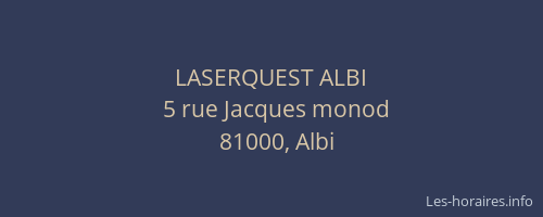 LASERQUEST ALBI