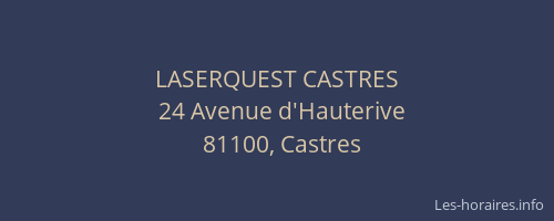 LASERQUEST CASTRES
