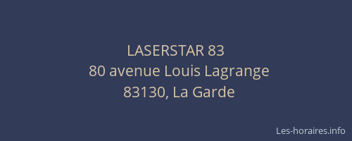 LASERSTAR 83