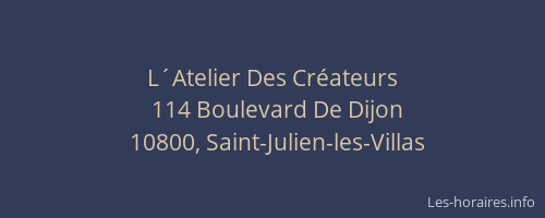 L´Atelier Des Créateurs