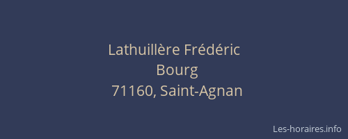 Lathuillère Frédéric
