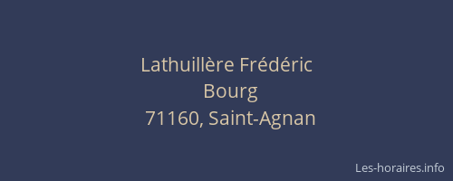 Lathuill&egrave;re Fr&eacute;d&eacute;ric