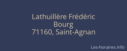 Lathuillère Frédéric
