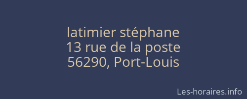 latimier stéphane