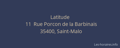 Latitude