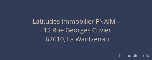 Latitudes Immobilier FNAIM -