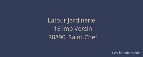 Latour Jardinerie