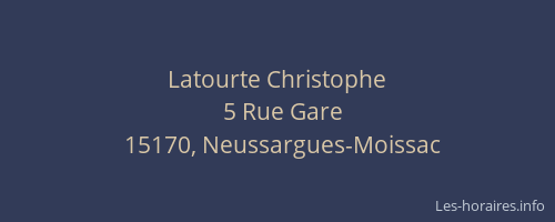 Latourte Christophe
