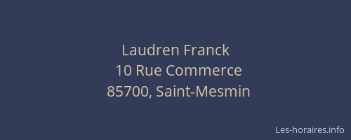 Laudren Franck