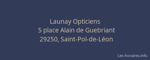 Launay Opticiens
