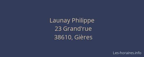 Launay Philippe
