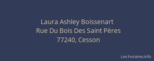 Laura Ashley Boissenart