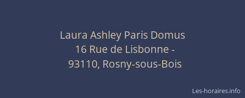 Laura Ashley Paris Domus