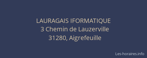LAURAGAIS IFORMATIQUE