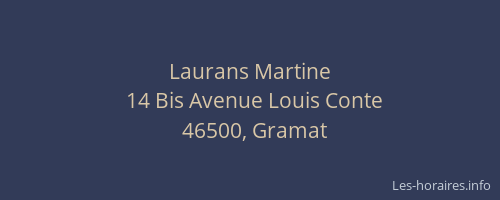 Laurans Martine